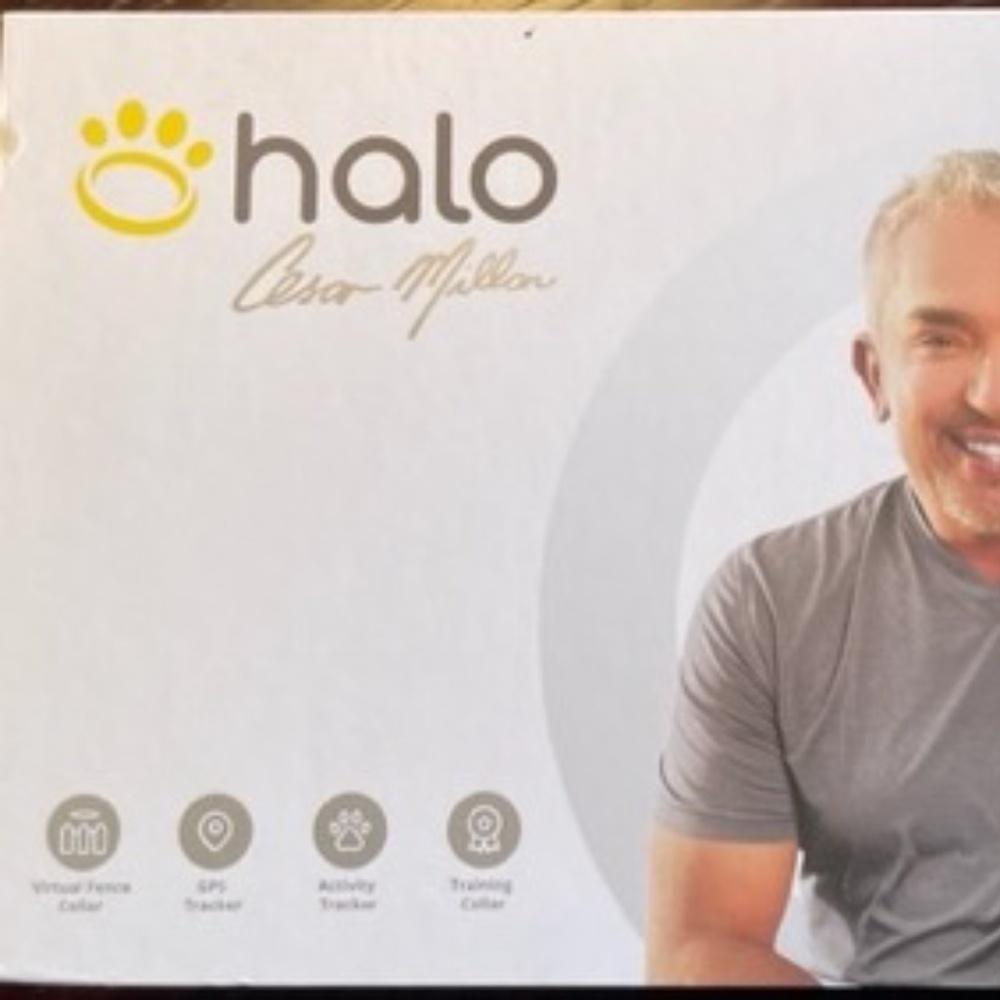 Halo virtual fence collar, GPS tracker